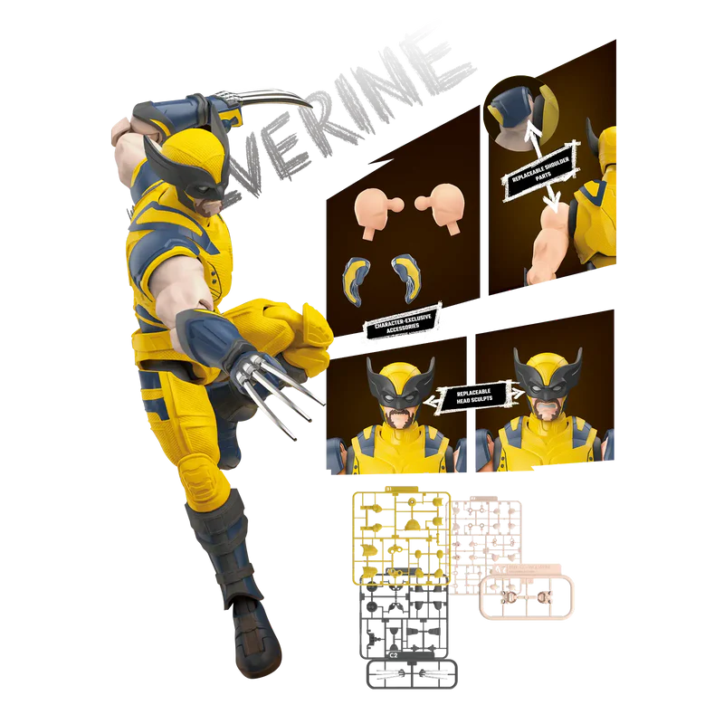 Marvel Deadpool & Wolverine Champion Class Wolverine Model Kit