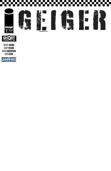 Geiger #1 (2024) Cover D Blank Sketch Variant