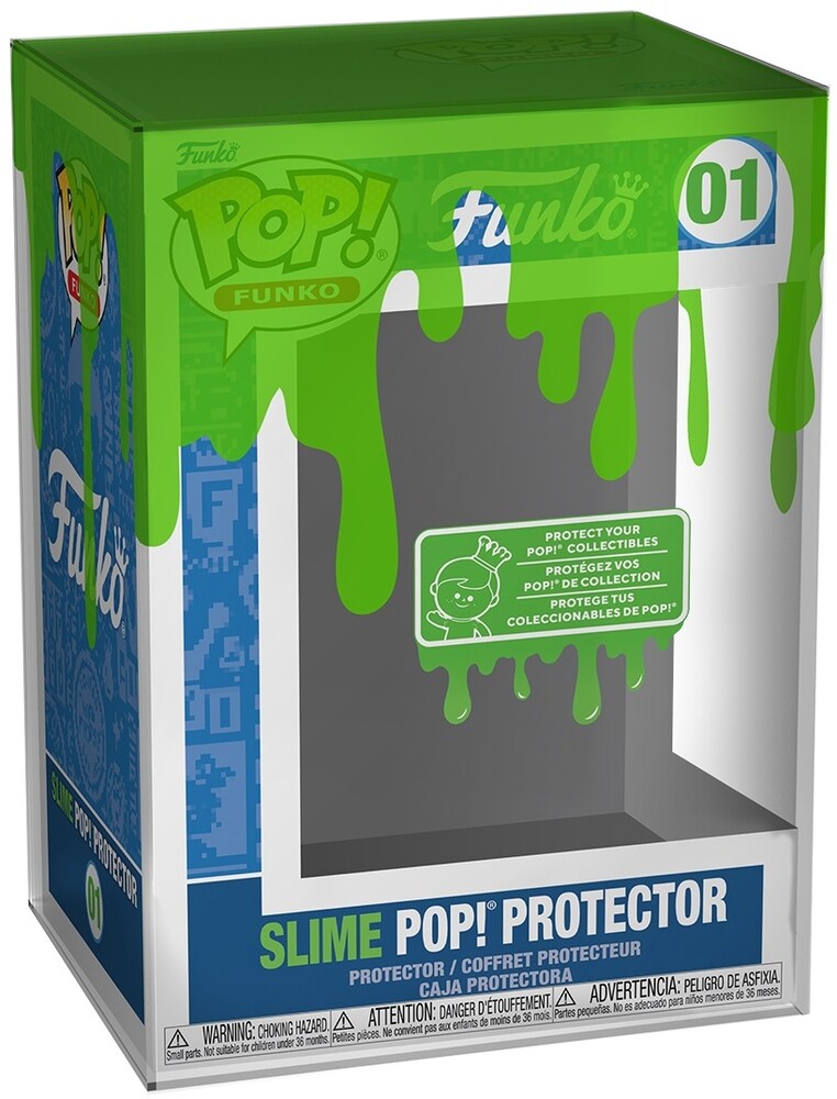 Printed Pop Protector Dripping Green Slime