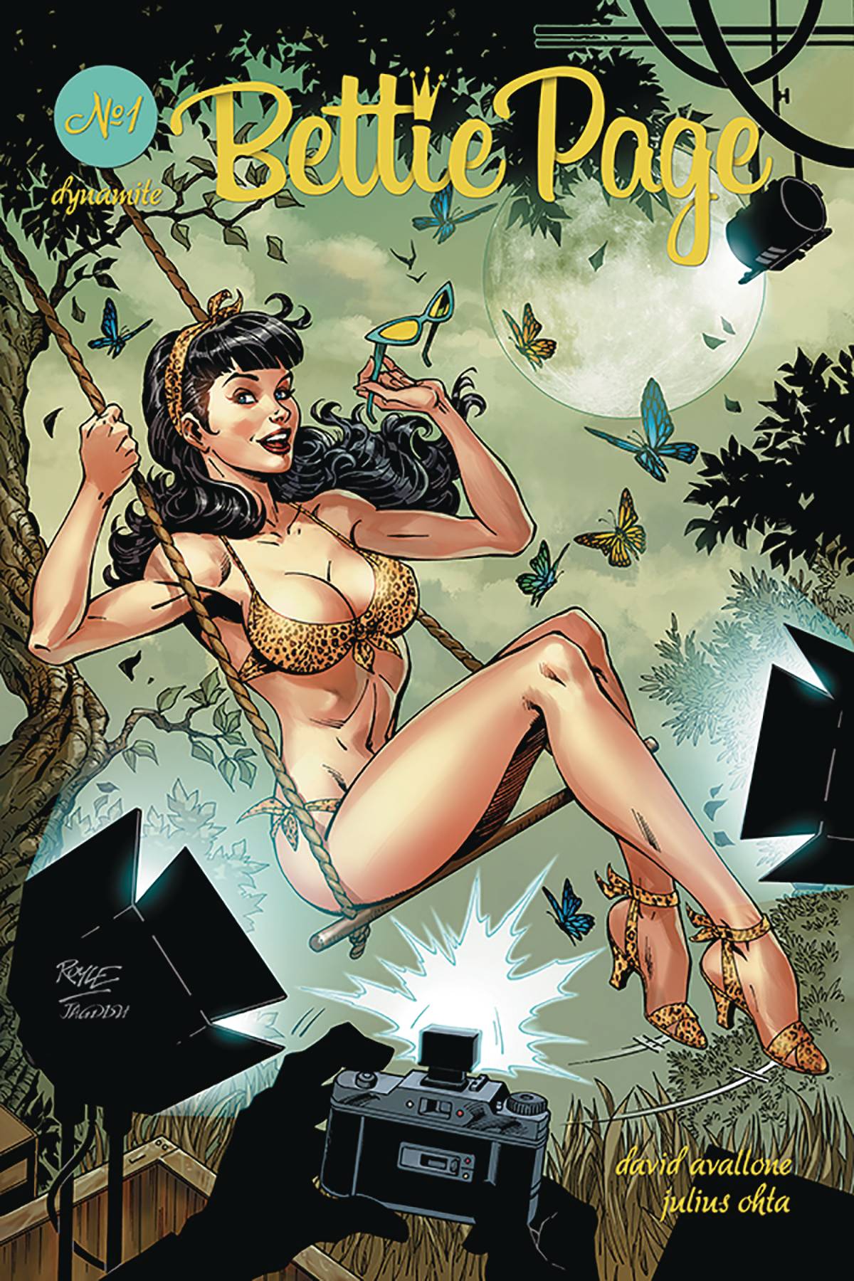 Bettie Page #1 Cover A Royle (Mature)