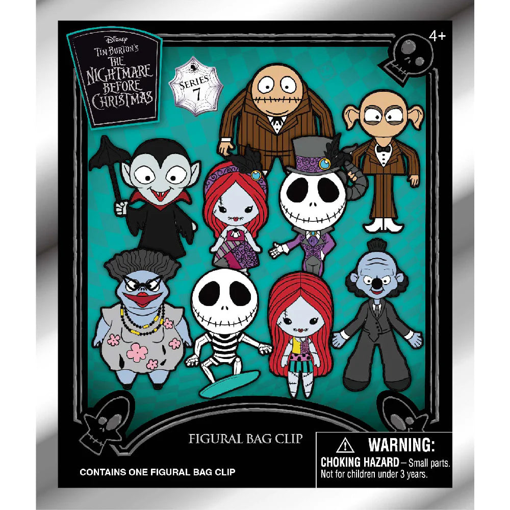 3D FOAM BAG CLIP NIGHTMARE BEFORE CHRISTMAS SERIES 7