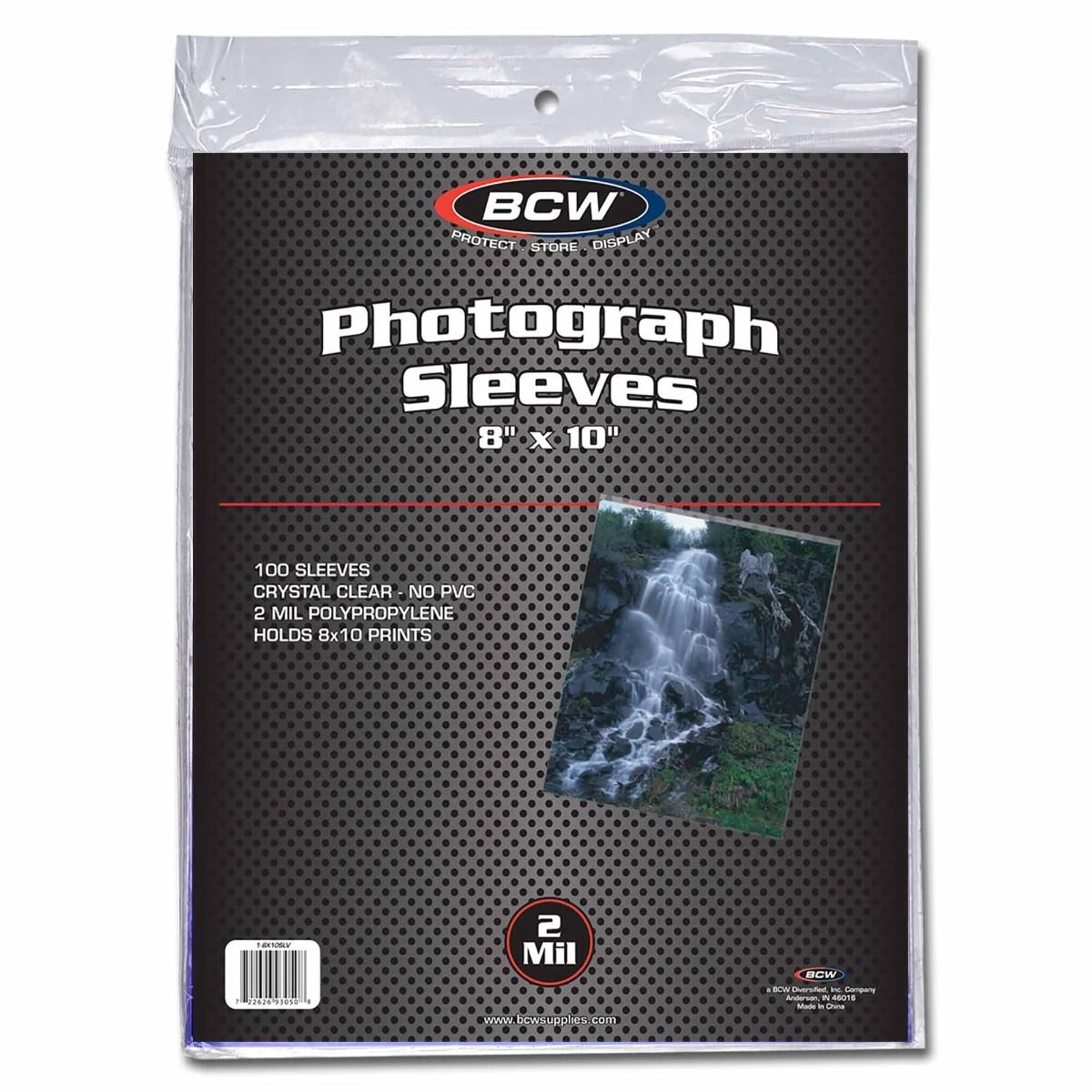 BCW Photograph Sleeves - 100 Pack