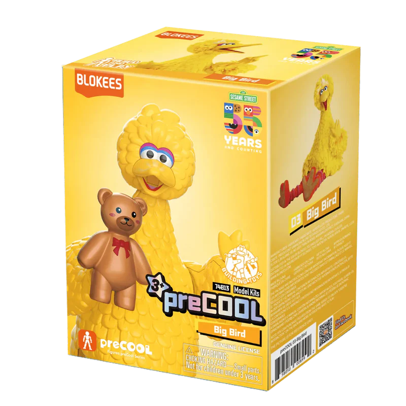 Blokees Sesame Street: Precool Series 01 - Big Bird Model Kit