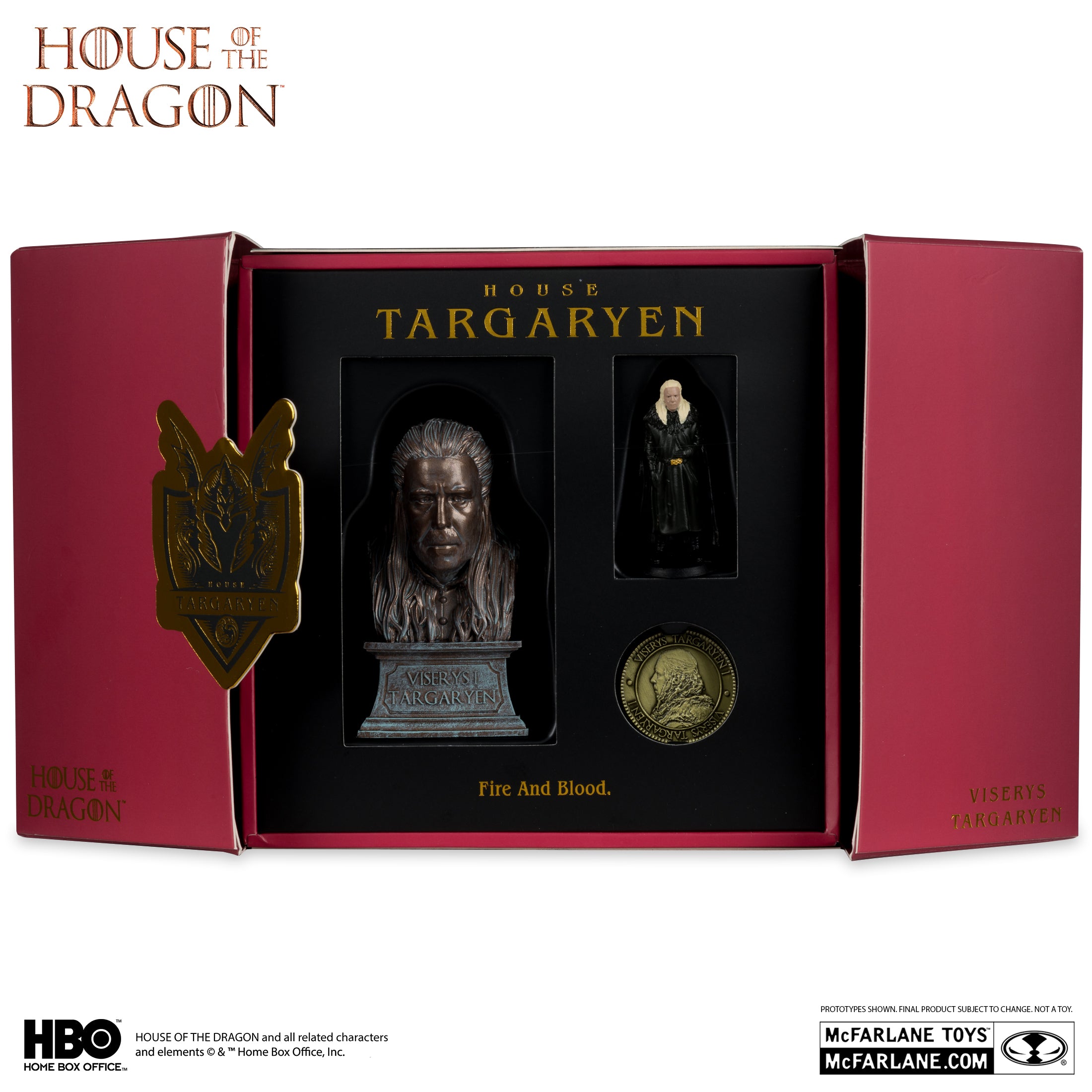Game of Thrones: House of the Dragon Viserys Targaryen Collector Box
