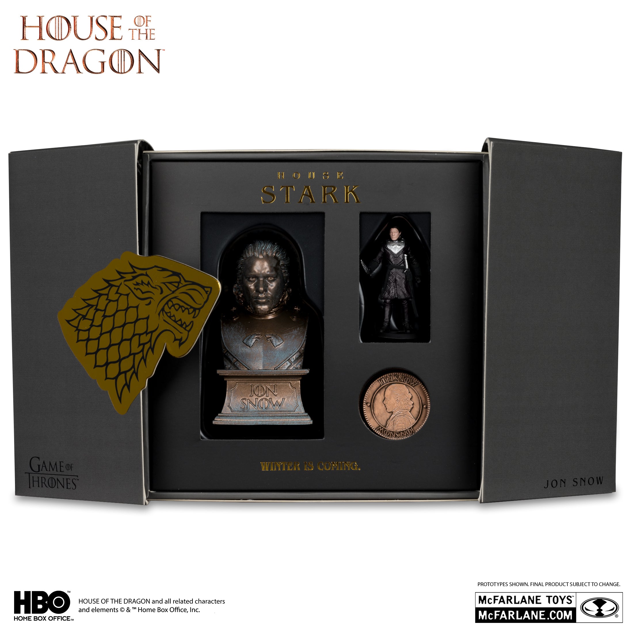 Game of Thrones: House of the Dragon Jon Snow Collector Box