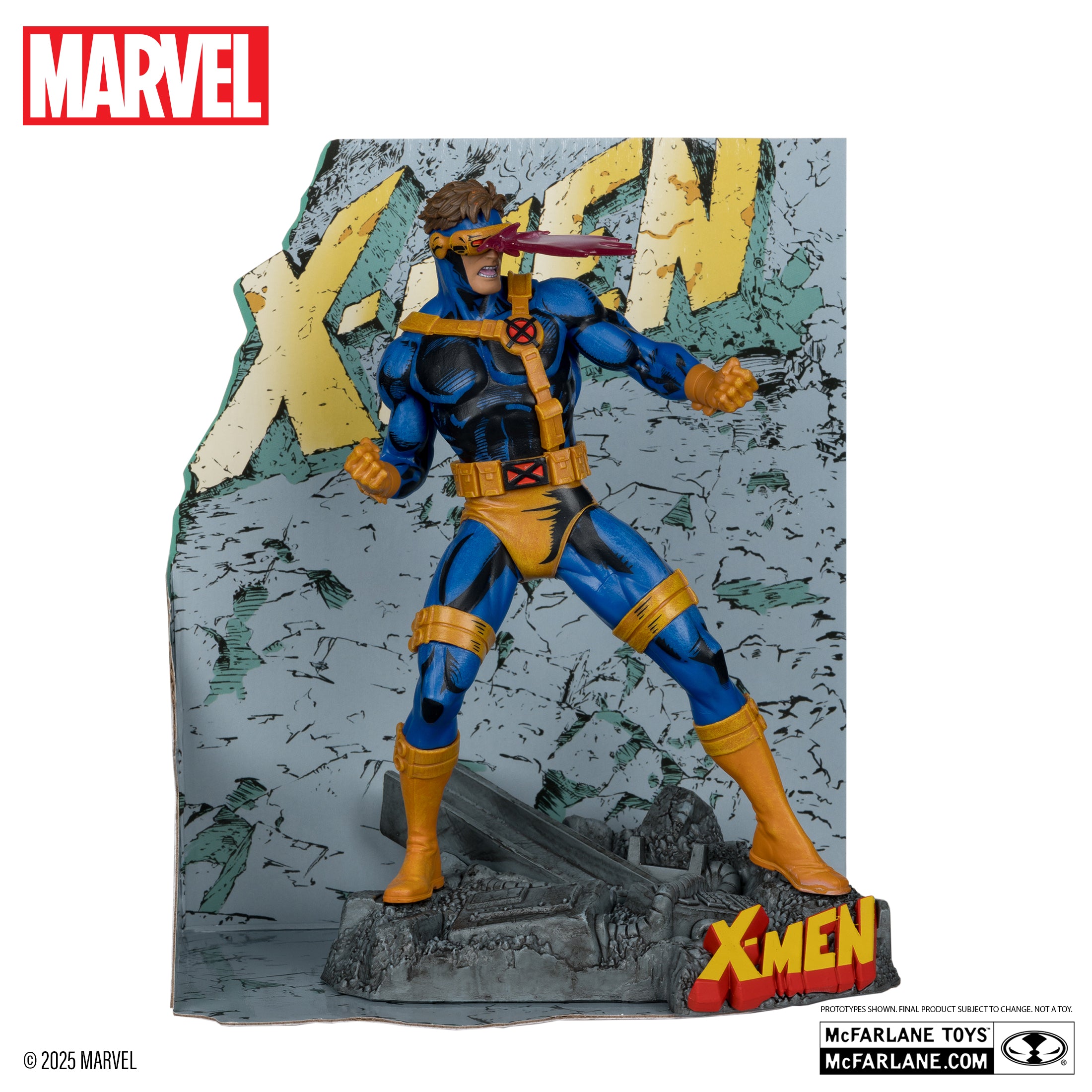 Cyclops 1:10th Scale Collectible With Scene (X-Men #1)
