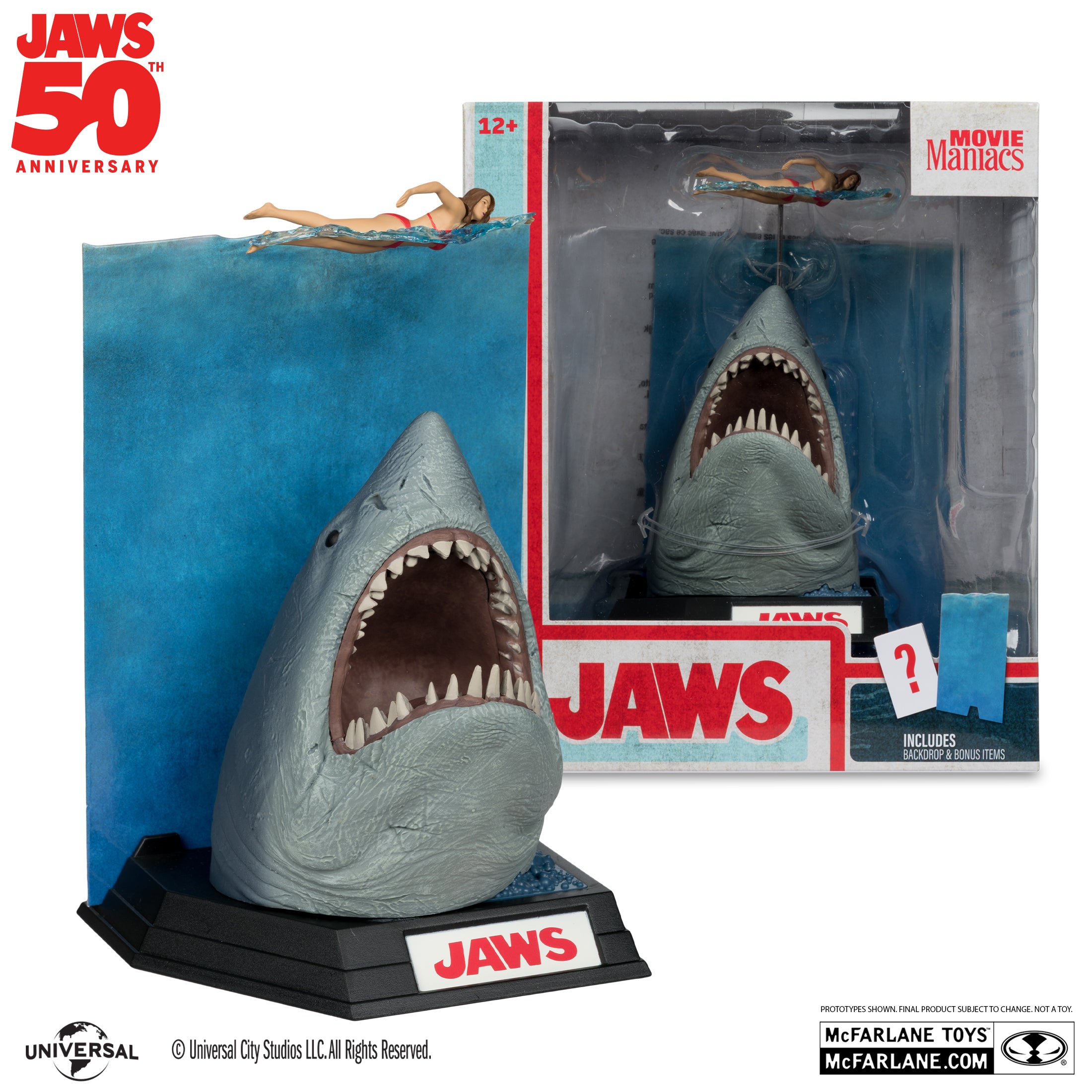 Movie Maniacs Jaws (50th Anniversary)
