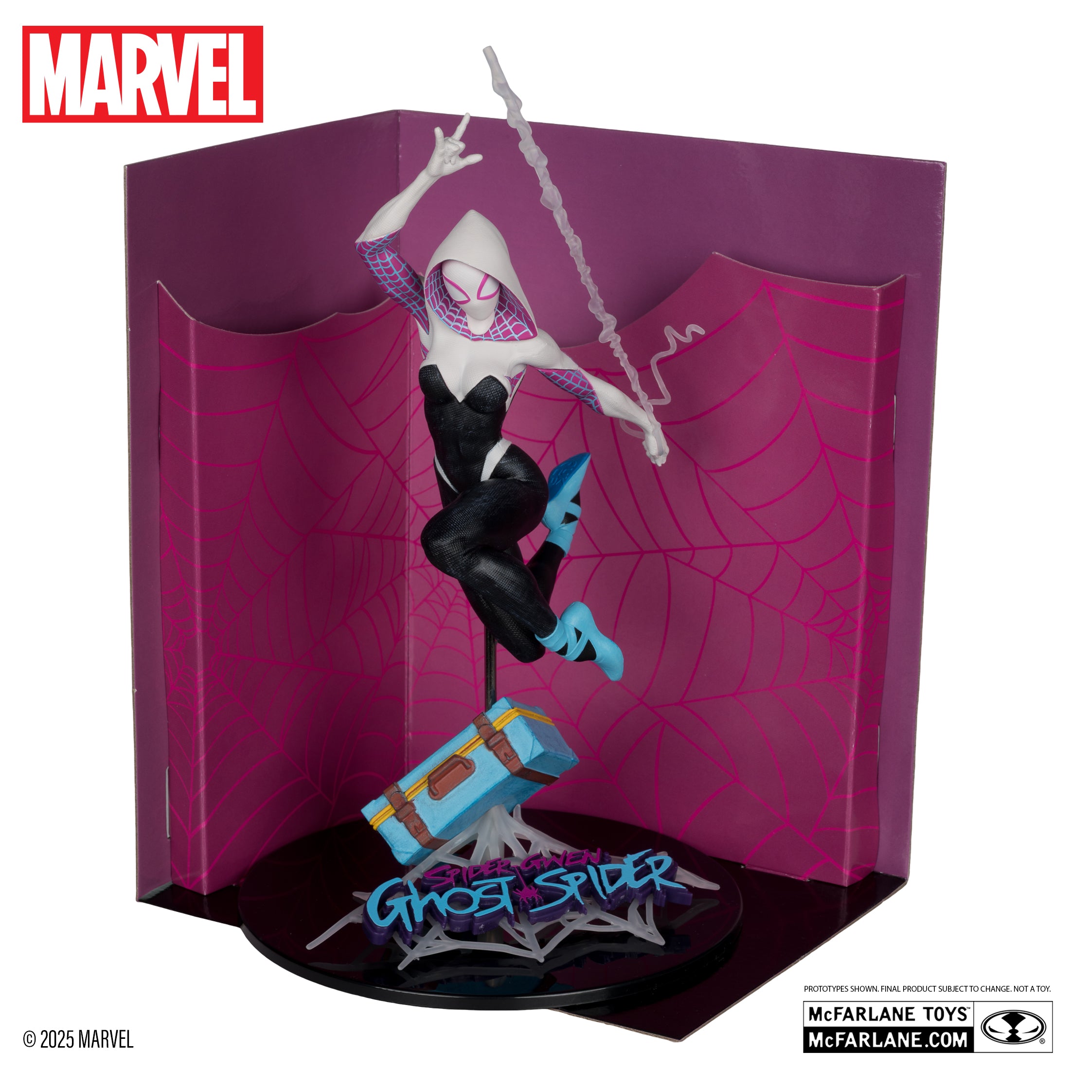 Ghost-Spider 1:10th Scale Collectible with Scene (The Amazing Spider-Man #1) Gold Label