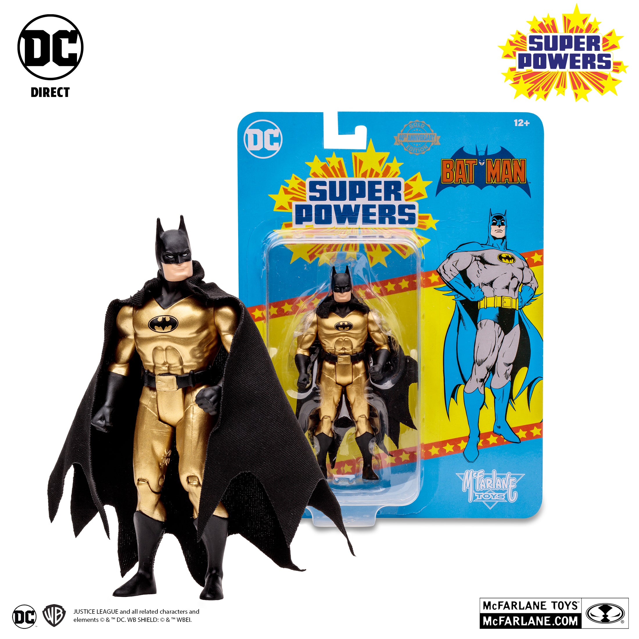 BATMAN (GOLD EDITION) DC SUPER POWERS