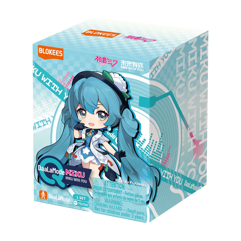 Blokees Hatsune Miku DaaLaMode Q Series - MIKU WITH YOU Blind Box