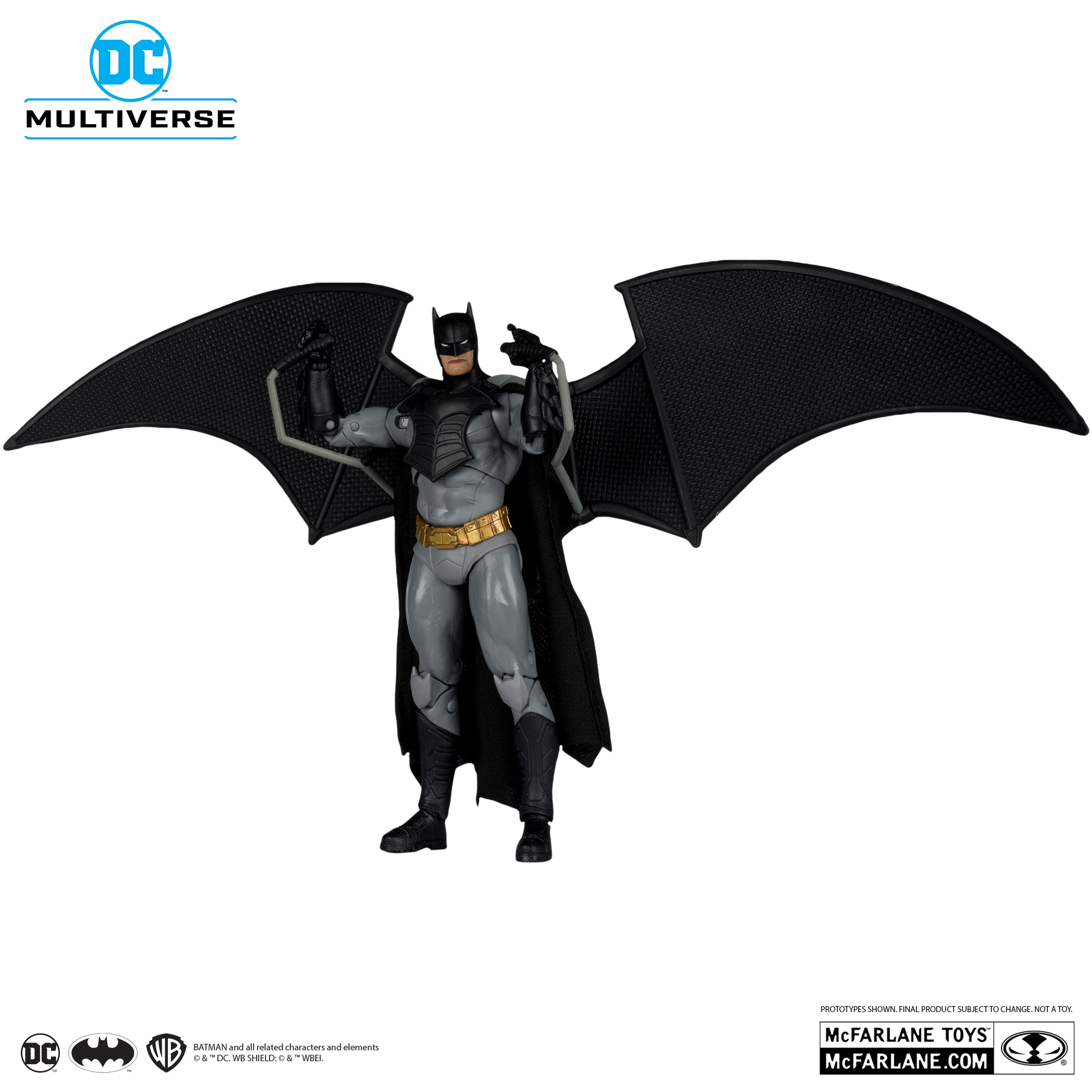 Mcfarlane DC Multiverse Batman with Bat-Glider (The Thirteenth Hour) Gold Label