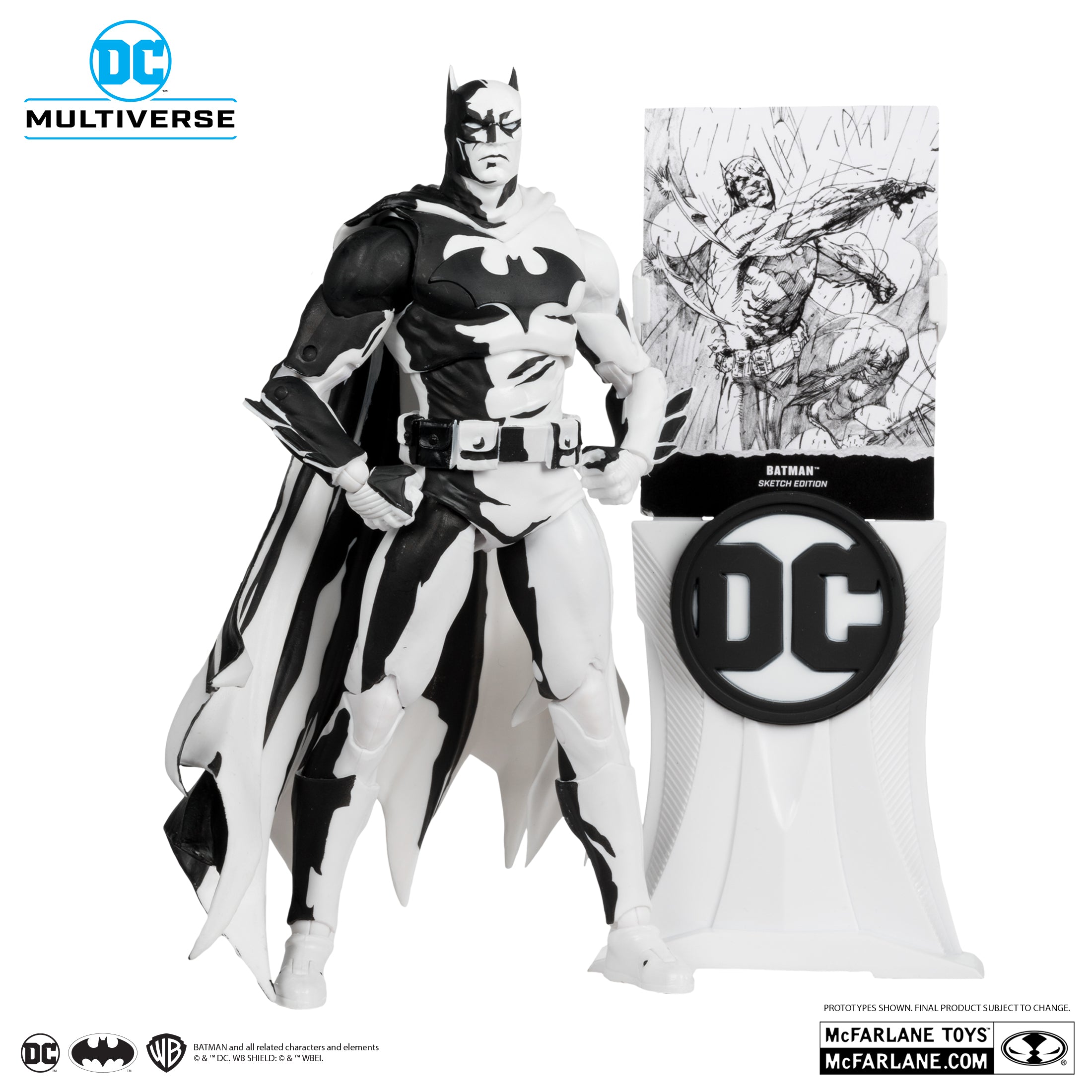 DC Multiverse Batman: Hush Sketch Edition (Gold Label)
