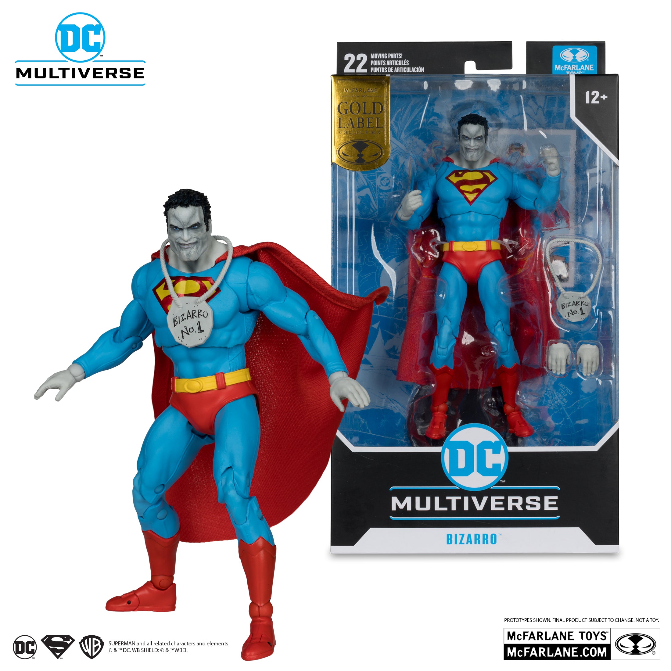 DC Multiverse Bizzaro (DC Classic) Gold Label