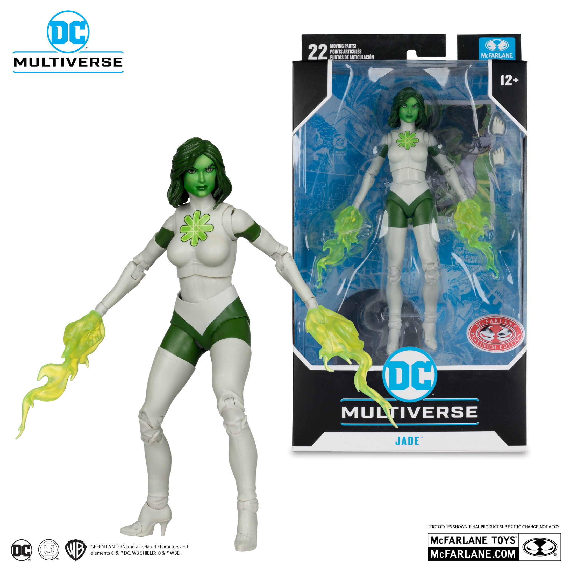 DC Multiverse Jade (Green Lantern Corps) (Red Platinum Edition)