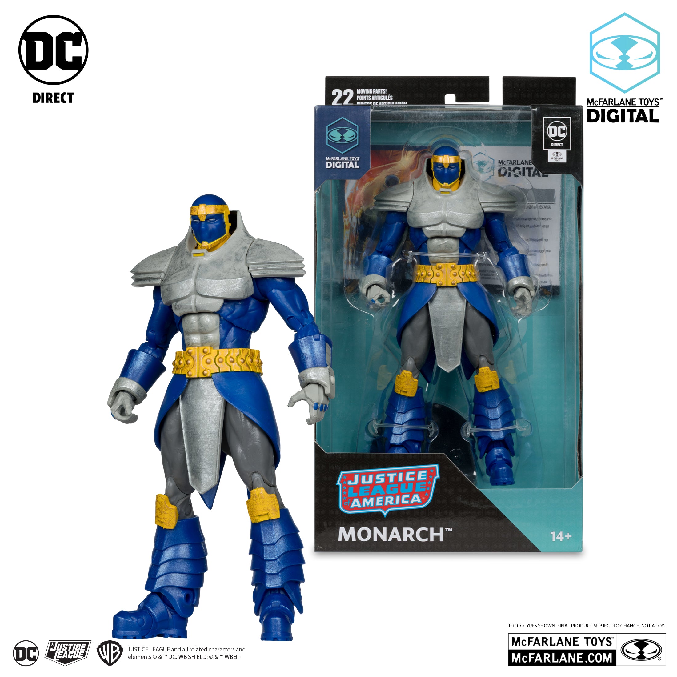 Monarch (DC Countdown) with McFarlane Toys Digital Collectible