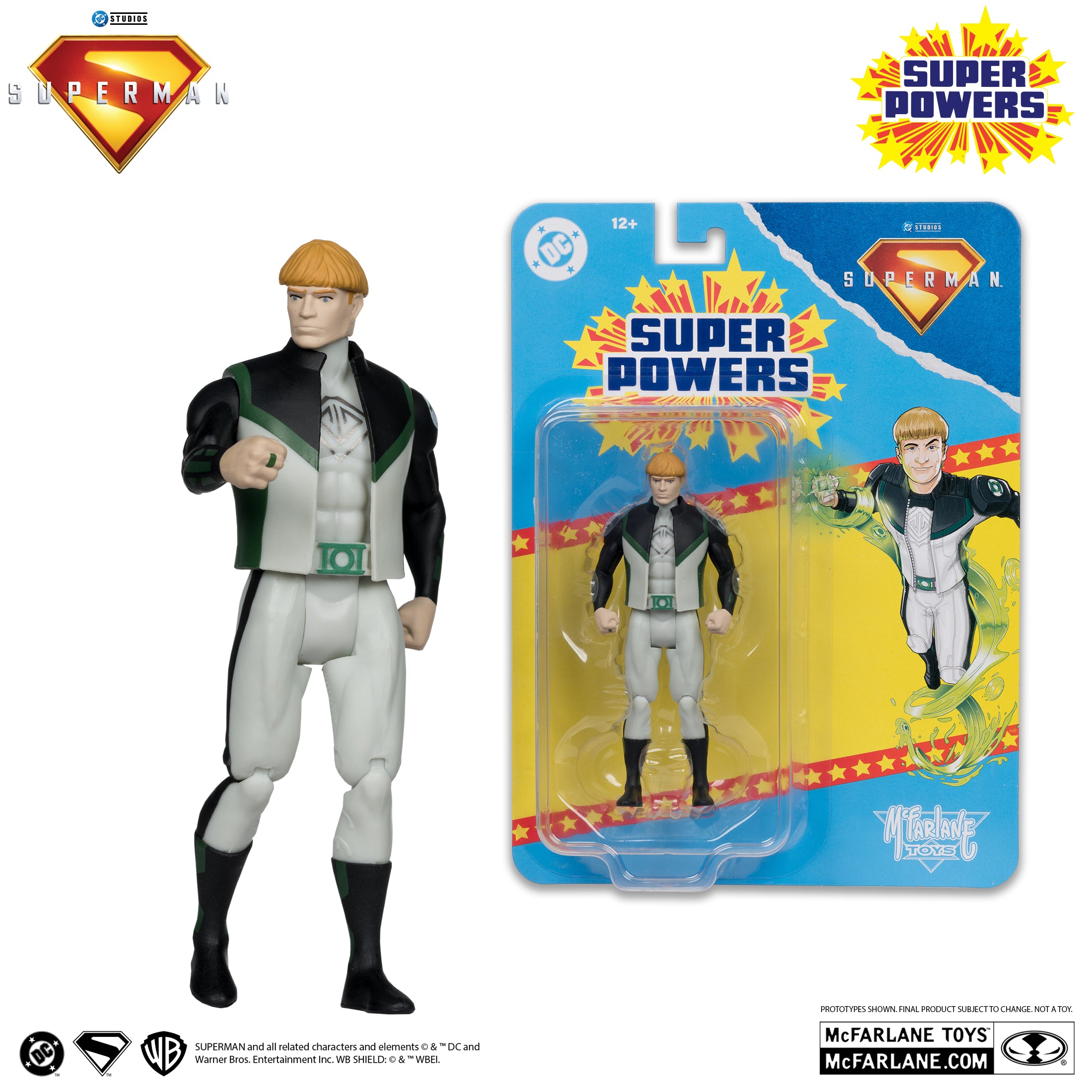 Green Lantern Guy Gardner (Superman Movie) (Super Powers)