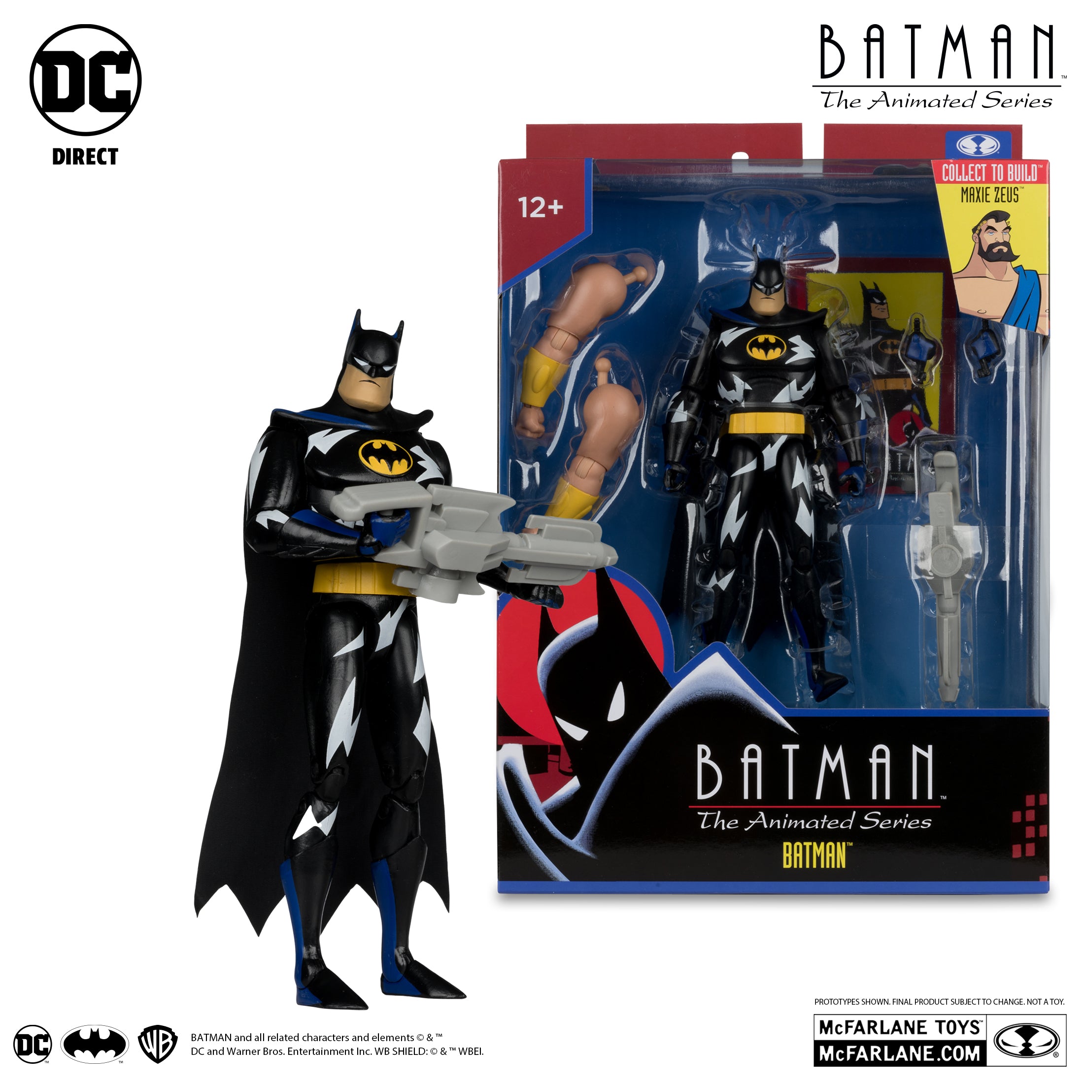 1995年　ライトニングストライクLightning Strike BATMAN Mcfarlane Batman Lightning Strike (Batman: The Animated Series Build-A