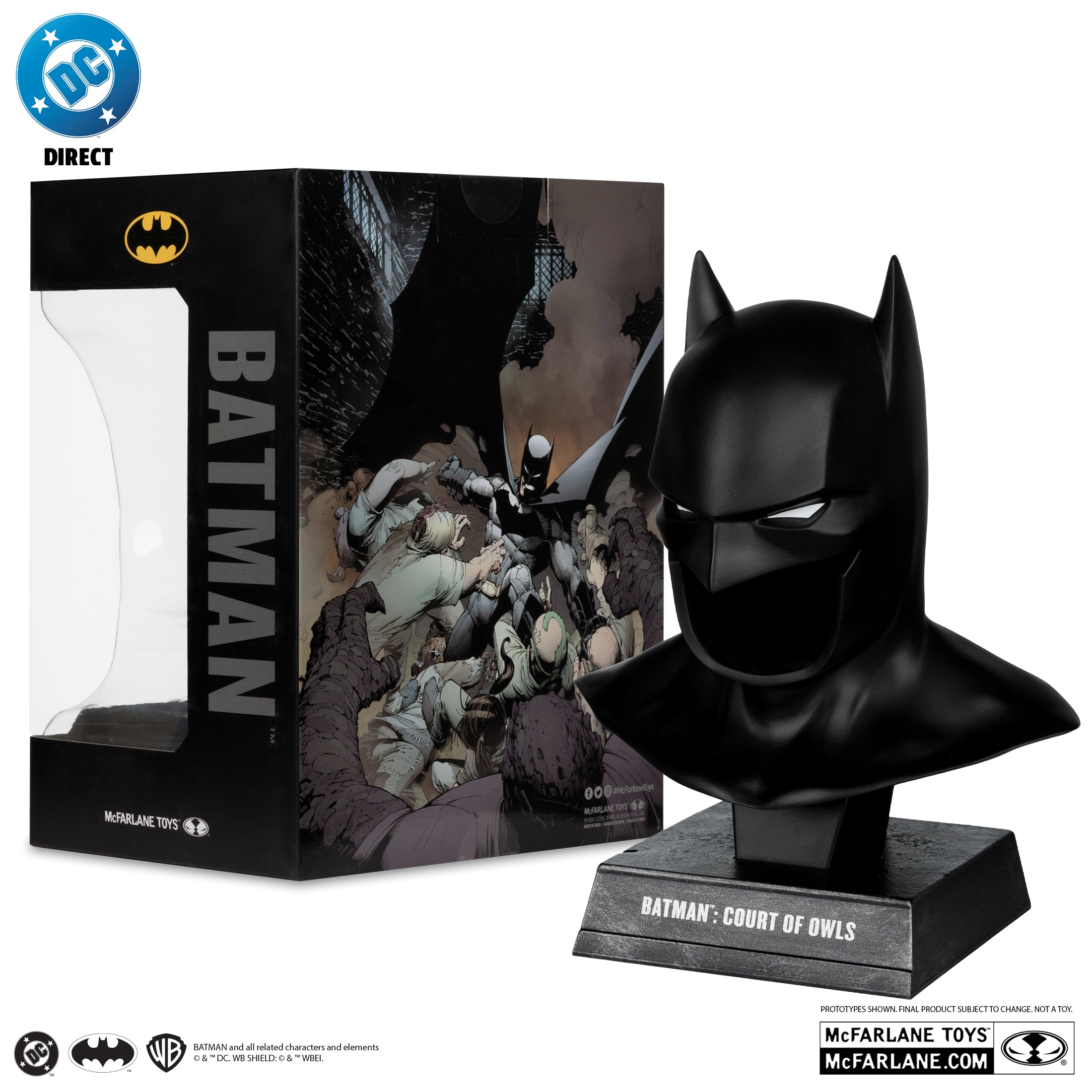 Batman (Court of Owls) Cowl Replica 1:3 Scale