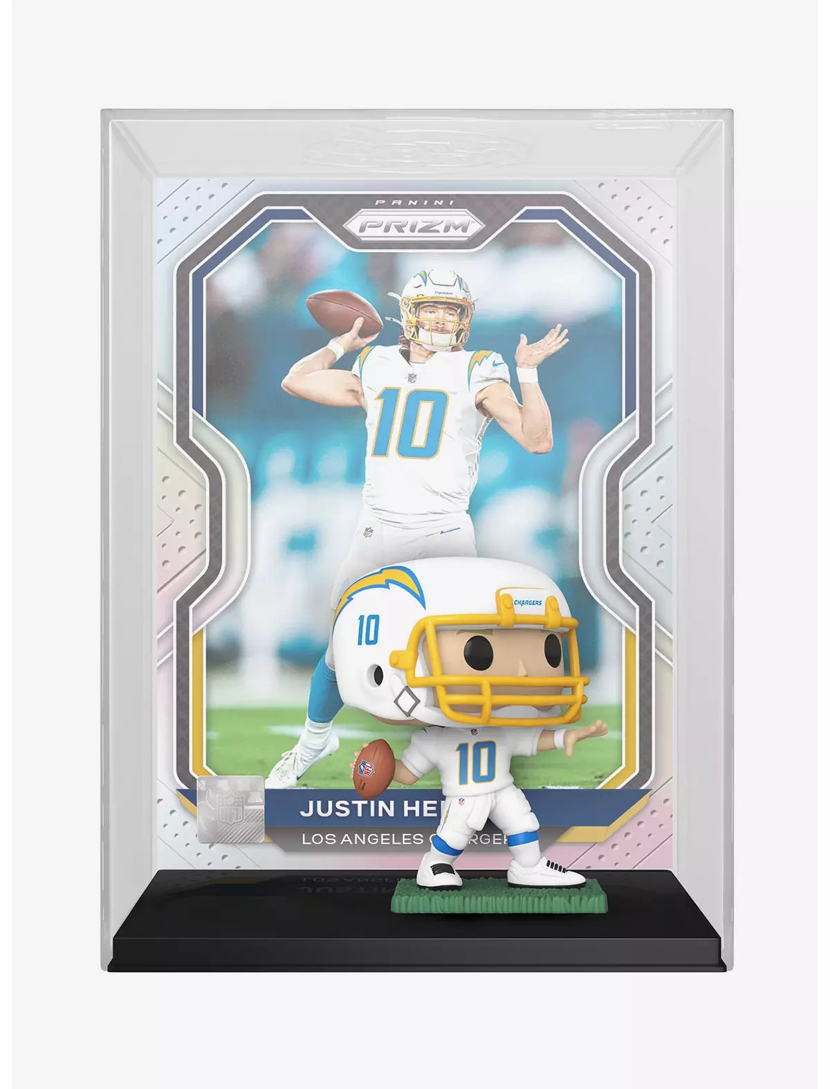 Pop! Trading Cards: NFL Los Angeles Chargers Justin Herbert Vinyl Figure