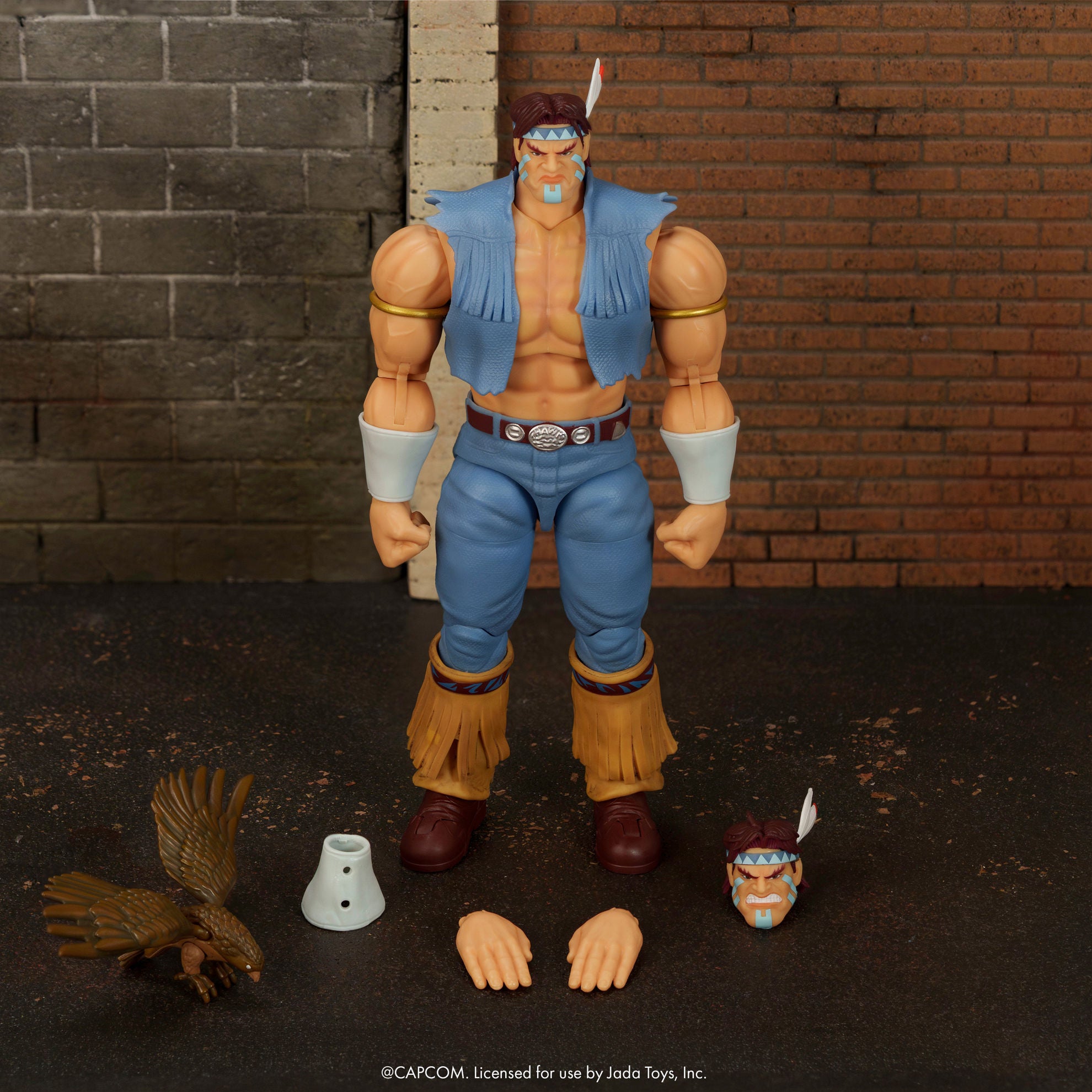 Street Fighter II T. Hawk 6in Deluxe Action Figure