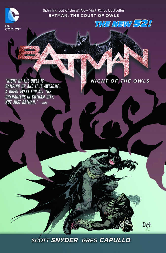 Batman: Night of The Owls TPB (New 52)