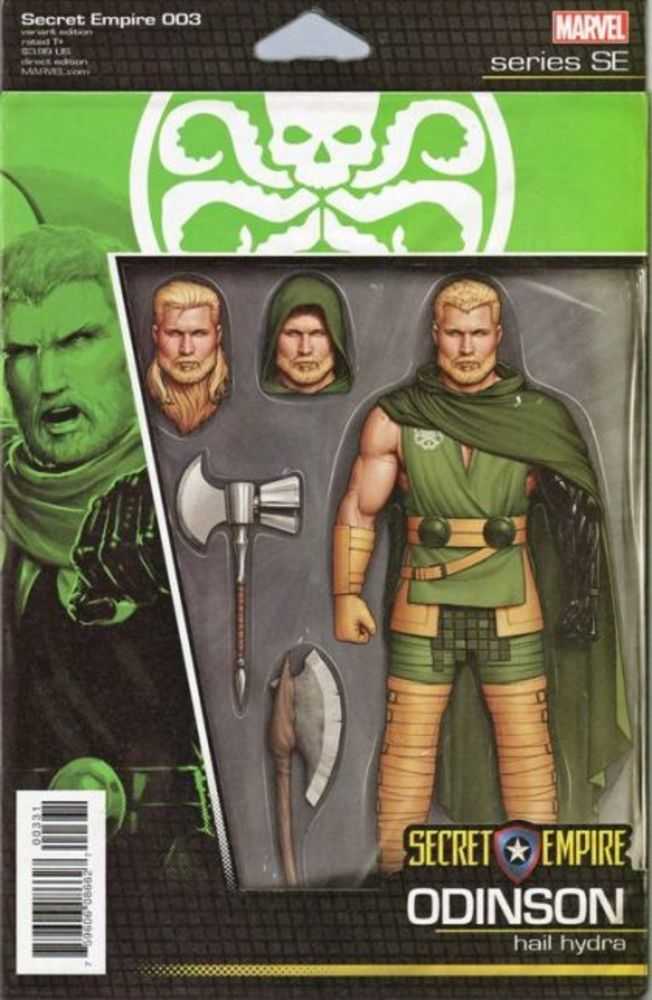 Secret Empire #3 (Of 9) Christopher Action Figure Variant