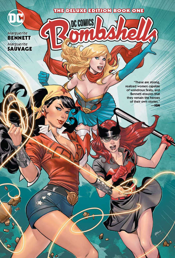 DC Bombshells The Deluxe Edition Hardcover Book 01