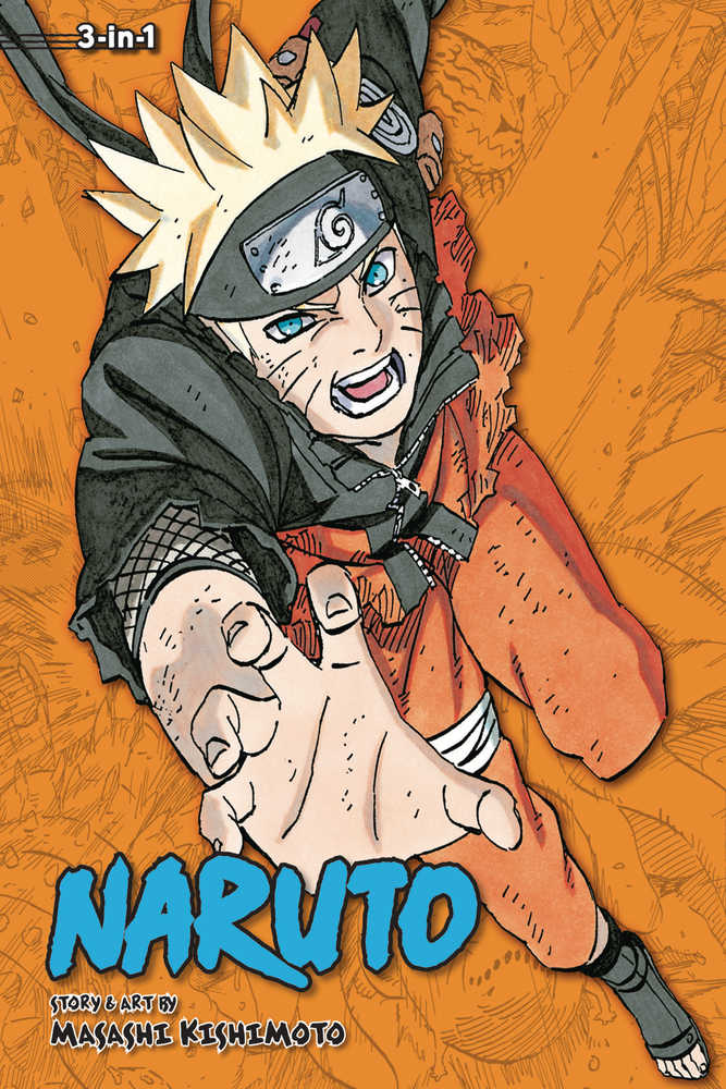 Naruto (3 in 1) Manga Volume 23