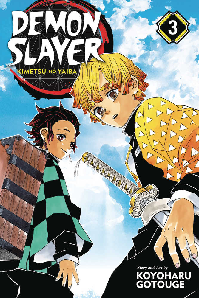 Demon Slayer Kimetsu No Yaiba Manga Volume 03