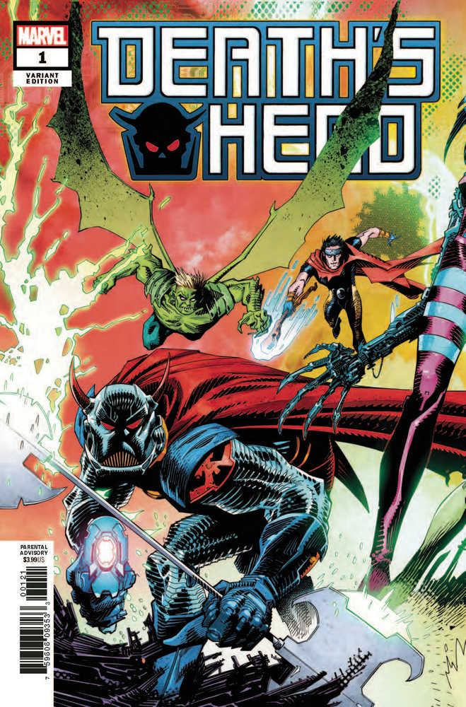 Deaths Head #1 (Of 4) Mccrea Connecting Variant