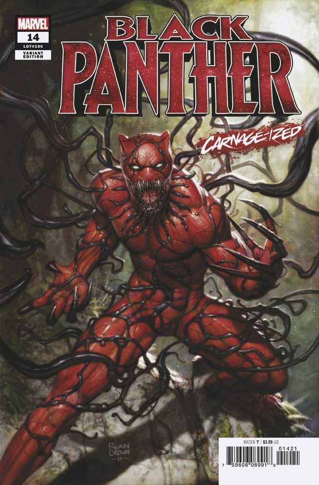 Black Panther #14 Brown Carnage-Ized Variant
