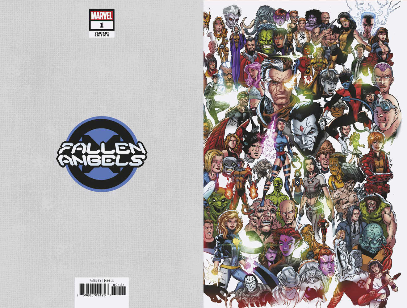 Fallen Angels #1 Bagley Every Mutant Ever Variant Dx