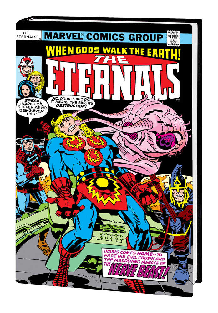 Eternals Complete Saga Omnibus Hardcover Jack Kirby Cover Direct Market Variant