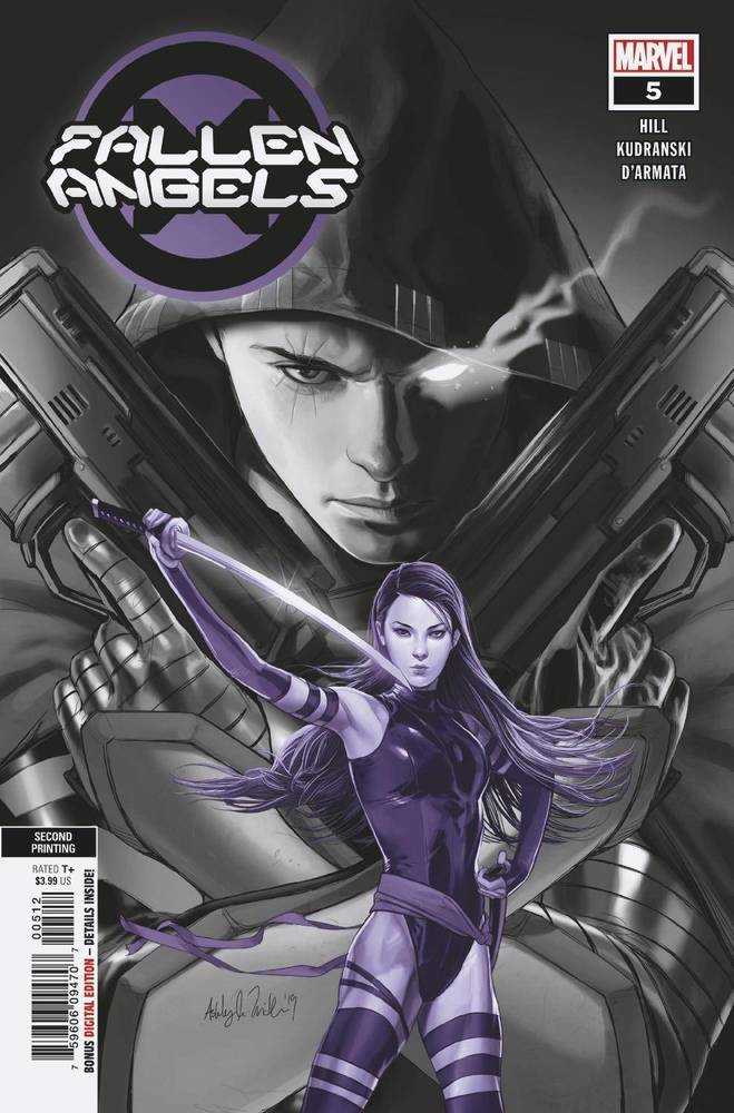 Fallen Angels #5 2nd Print Witter Variant Dx