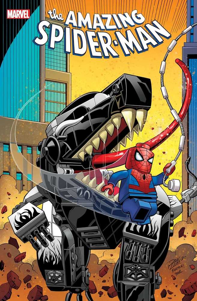 Amazing Spider-Man #55 Ron Lim Lego Variant Lr