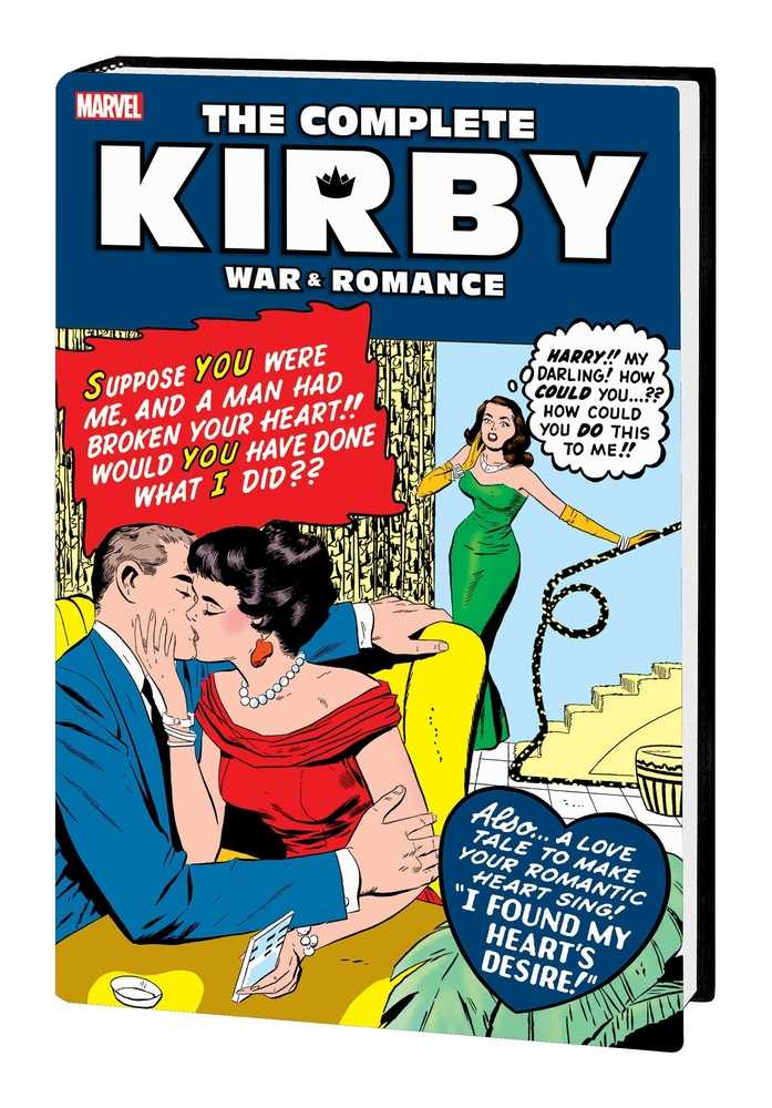 Kirby War And Romance Complete Omnibus Hardcover Romance Direct Market Variant