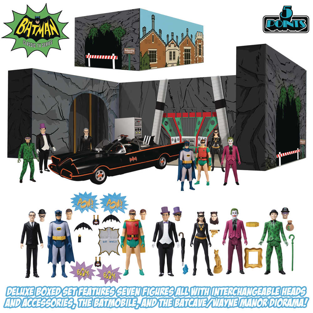 5 Points Batman 1966 Action Figure Deluxe Box Set