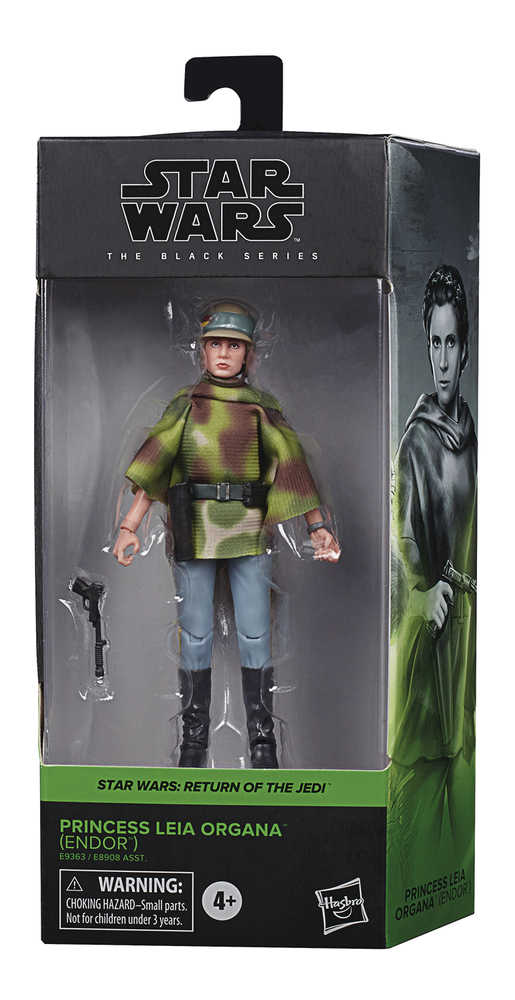 Star Wars Black E6 6 In Leia Action Figure