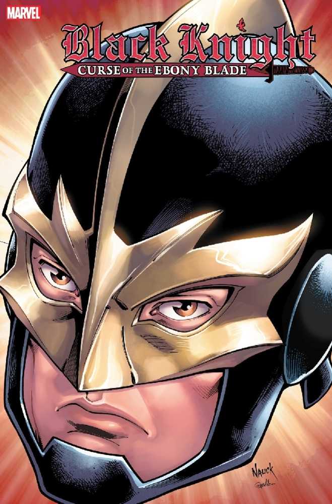 Black Knight Curse Ebony Blade #1 (Of 5) Nauck Headshot Variant