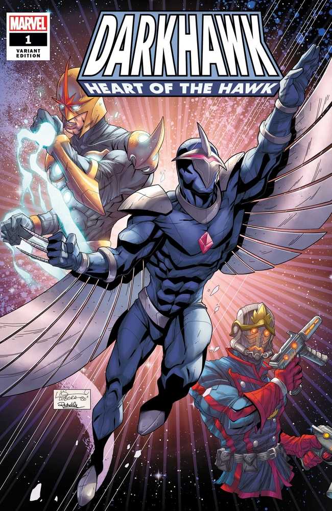 Darkhawk Heart Of Hawk #1 Lubera Variant