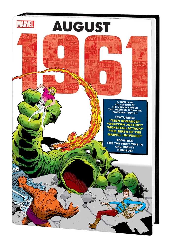 August 1961 Marvel Omnibus Hardcover Kirby Direct Market Variant
