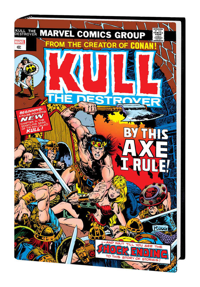 Kull the Destroyer Original Marvel Years Omnibus Hardcover Direct Market Variant