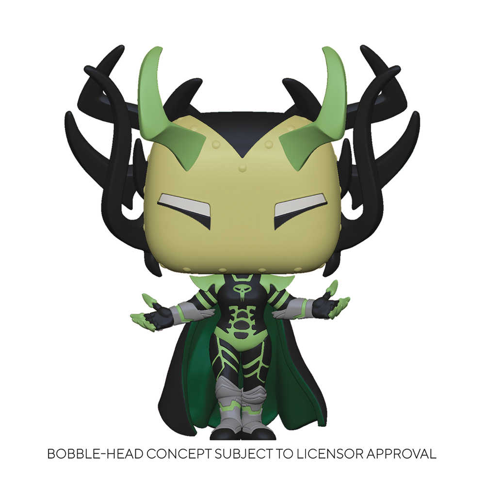 Pop! Marvel Infinity Warps Madame Hel Vinyl Figure