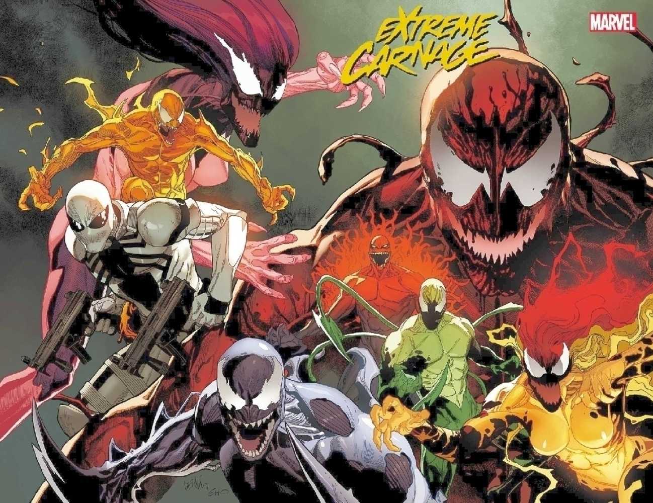 Extreme Carnage Alpha #1 Yu Wrpad Variant