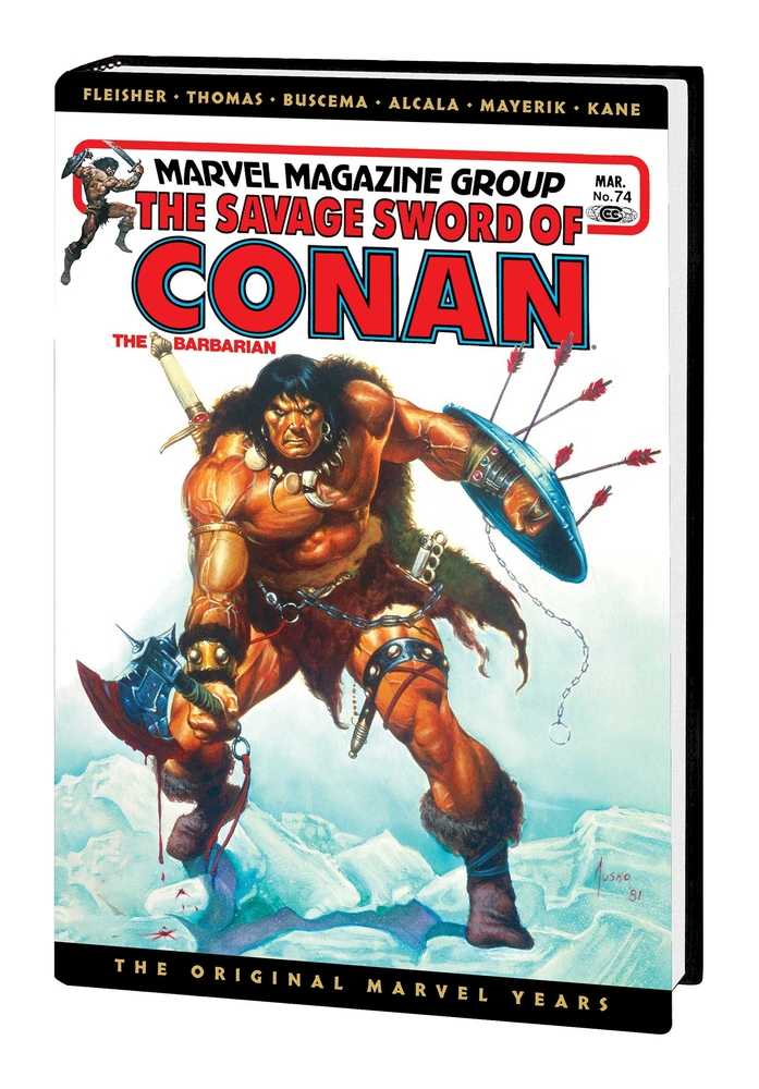 Savage Sword of Conan Original Marvel Years Omnibus Hardcover Volume 06 Direct Market Variant