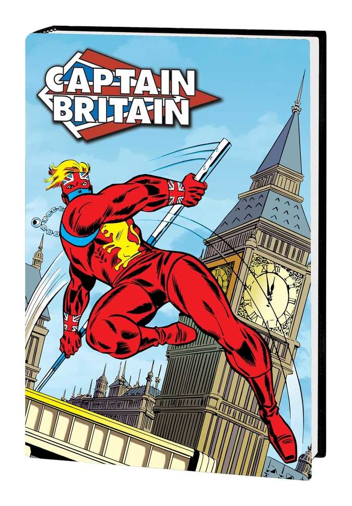 Captain Britain Omnibus Hardcover Ron Wilson Cover Direct Market Variant