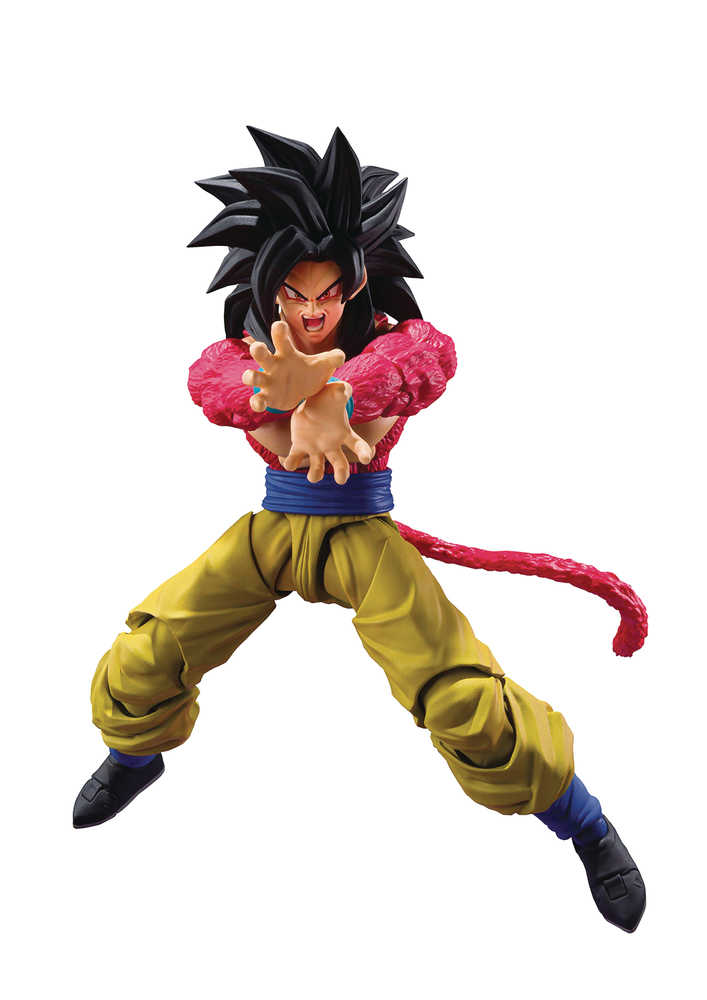 Dragon Ball Guide To The Super Saiyan 4 Son Goku S.H.Figuarts Action Figure