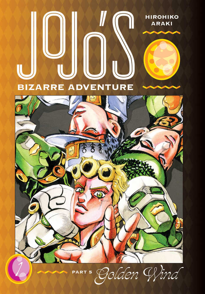 Jojos Bizarre Adventure Part 5 Golden Wind Manga Hardcover Volume 01