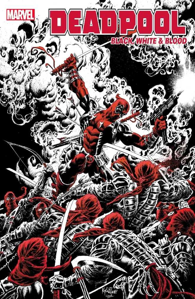 Deadpool Black White Blood #1 (Of 5) Hotz Variant