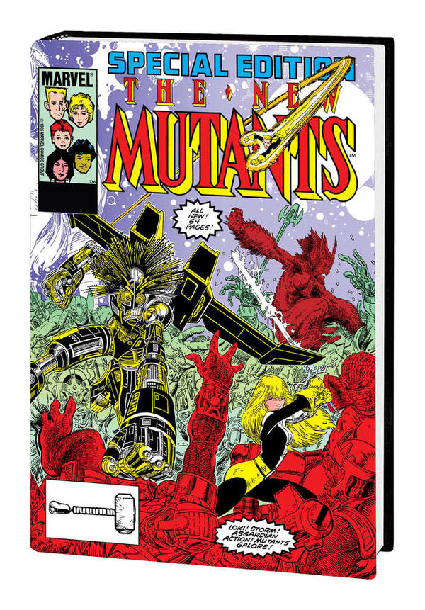 New Mutants Omnibus Hardcover Volume 02 Art Adams Direct Market Variant